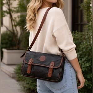 Vintage Hunting World Mesenger Bag